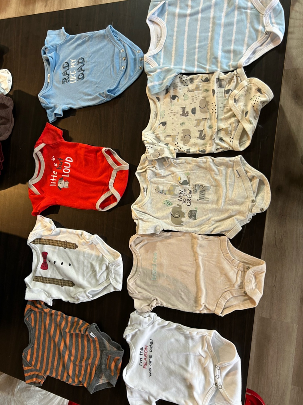 Baby Boy Onesie Bundle of 9 3–6 Months Gerber & Mixed Brands Lot